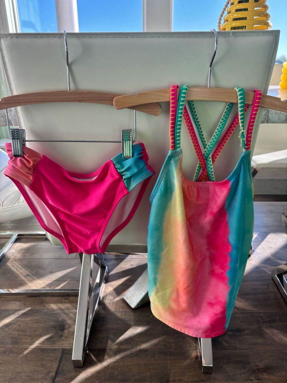 Cat & Jack Bright Pink Girls Bikini Bottoms